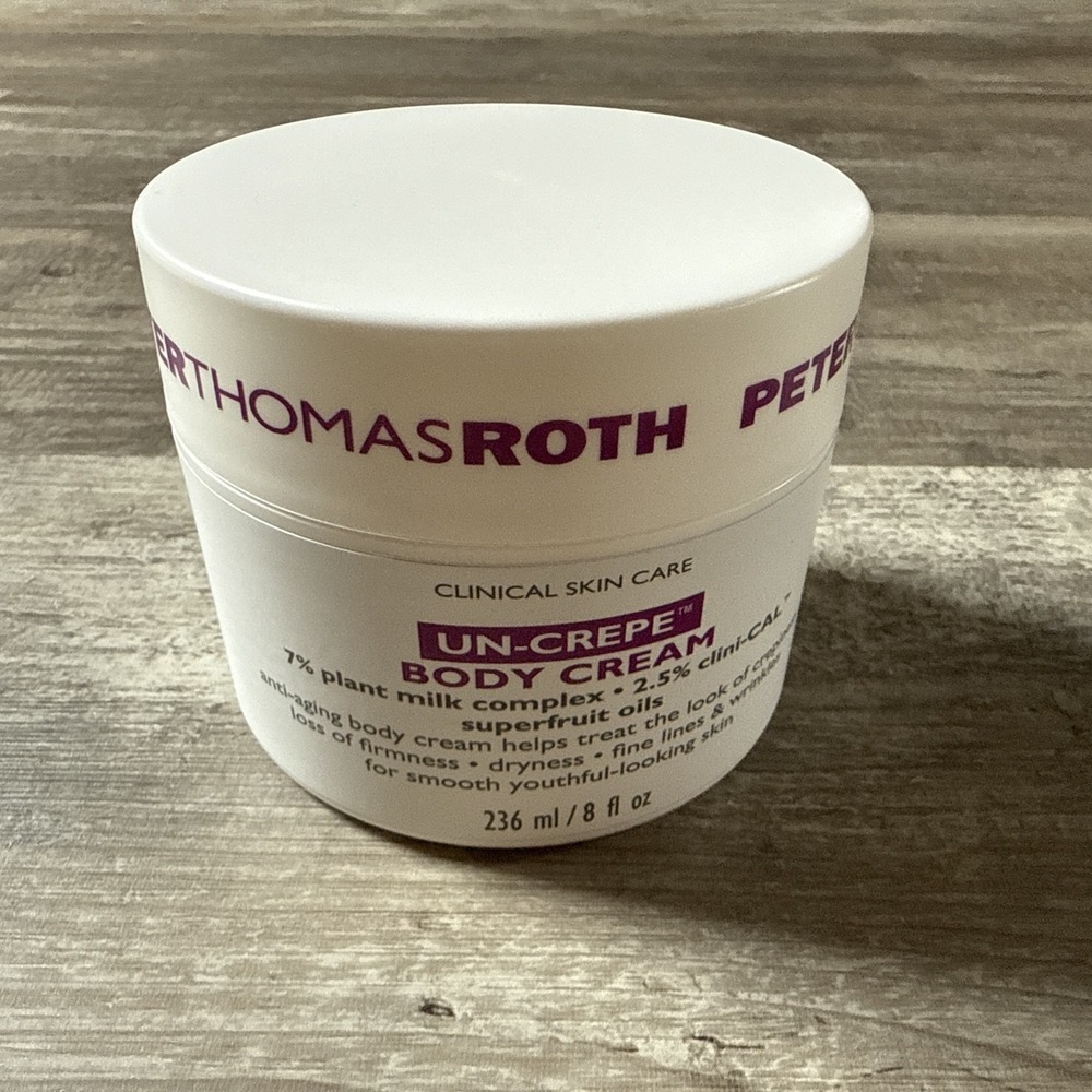 Peter Thomas Roth Un-Crepe Body Cream 8 fl. oz.  (NEW) NOT SEALED